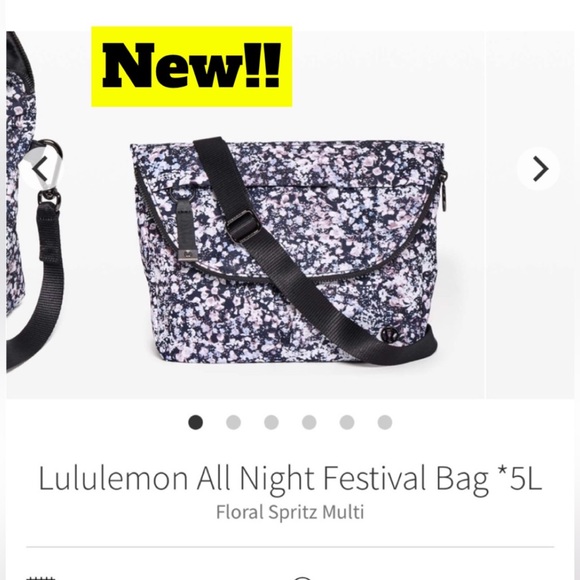 lululemon athletica Accessories - 🌸 All Night Festival Bag *5L
Floral Spritz Multi
